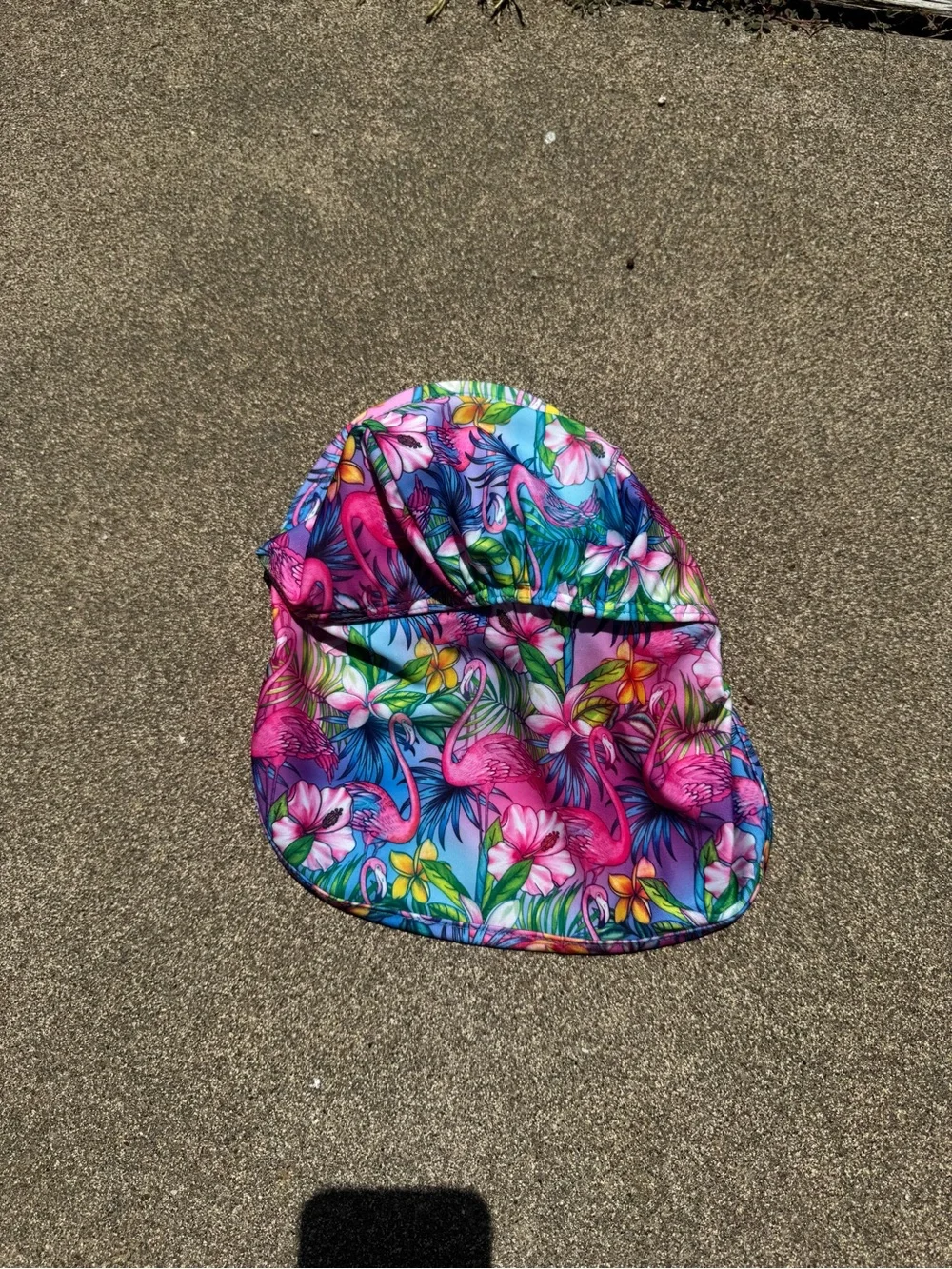 Lucky 7, Tropical Flamingo, Sun Visor - Bright Multi, Size 4-7 years